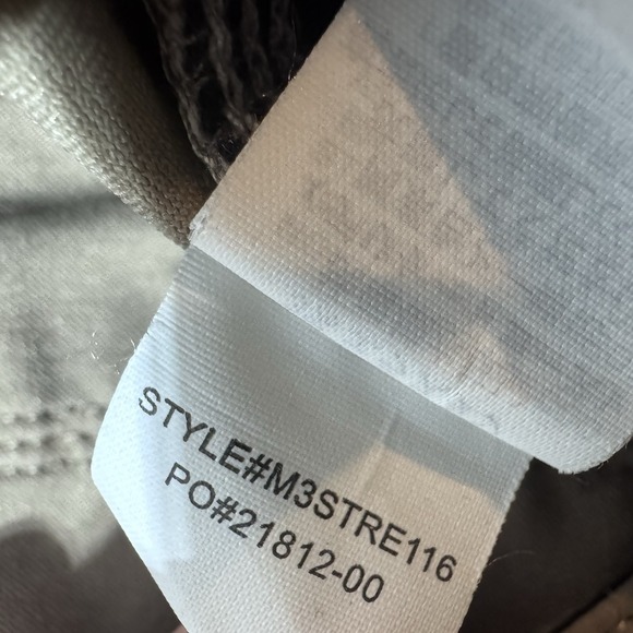 prAna Stretch Zion Cargo Shorts 34" X 12 Khaki Tan Pocket Outdoor Hiking Fishing - Picture 9 of 9